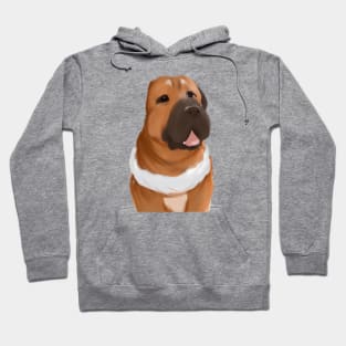 Cute Mastiff Drawing Hoodie